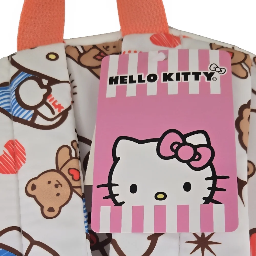 Sanrio Hello Kitty Bears Hearts Butter Milk Orange Backpack Back To School